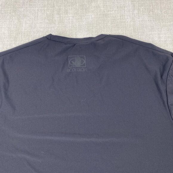 Body Glove Shirt Mens Medium Black Performance Stretch Quick Dry Surf Active Tee - Picture 8 of 11